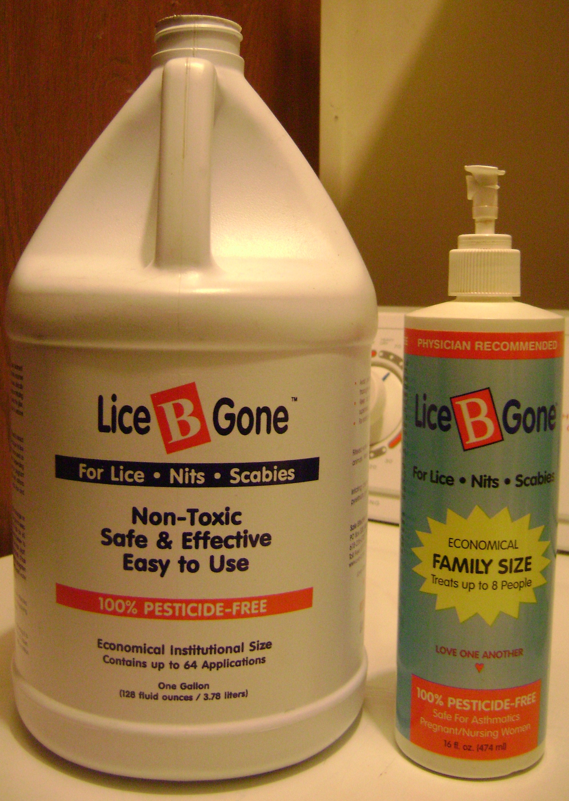 Get RID of SCABIES with LICE B GONE!!!